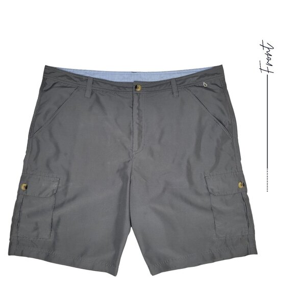 MAGELLAN OUTDOOR GREY CARGO SHORT FOR MEN - Picture 1 of 9